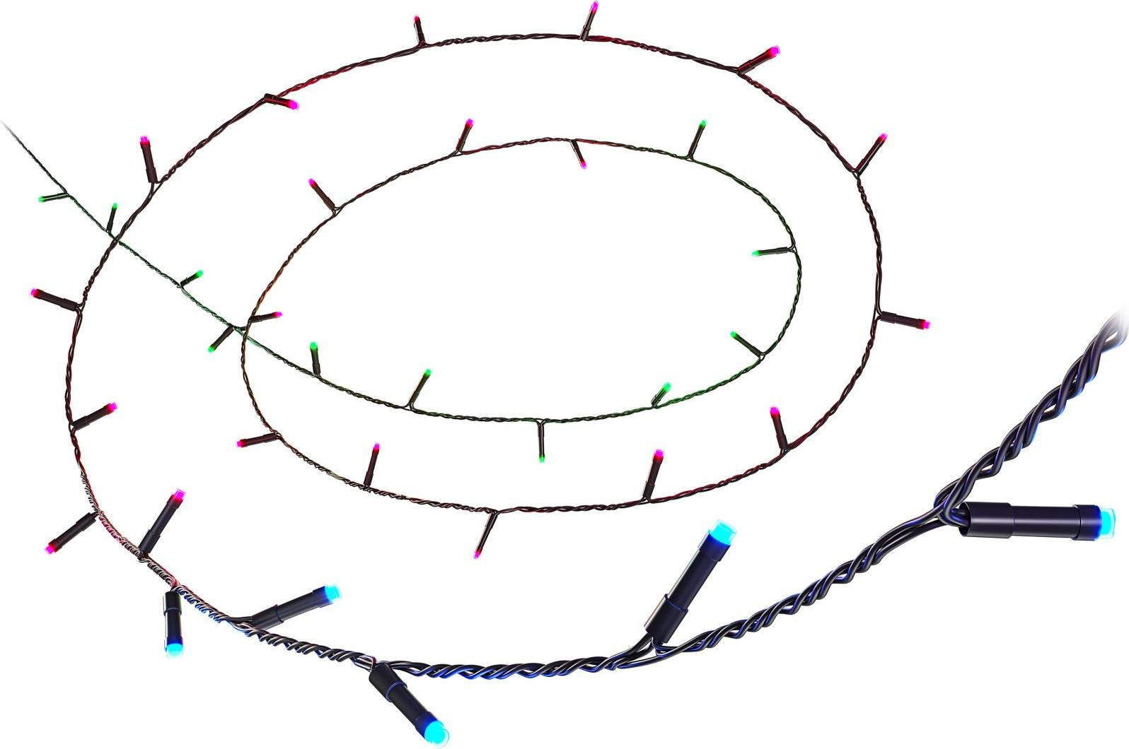 WiZ Slimme LED Fairy-verlichting, 20 meter, Zwart, Wi-Fi en Bluetooth