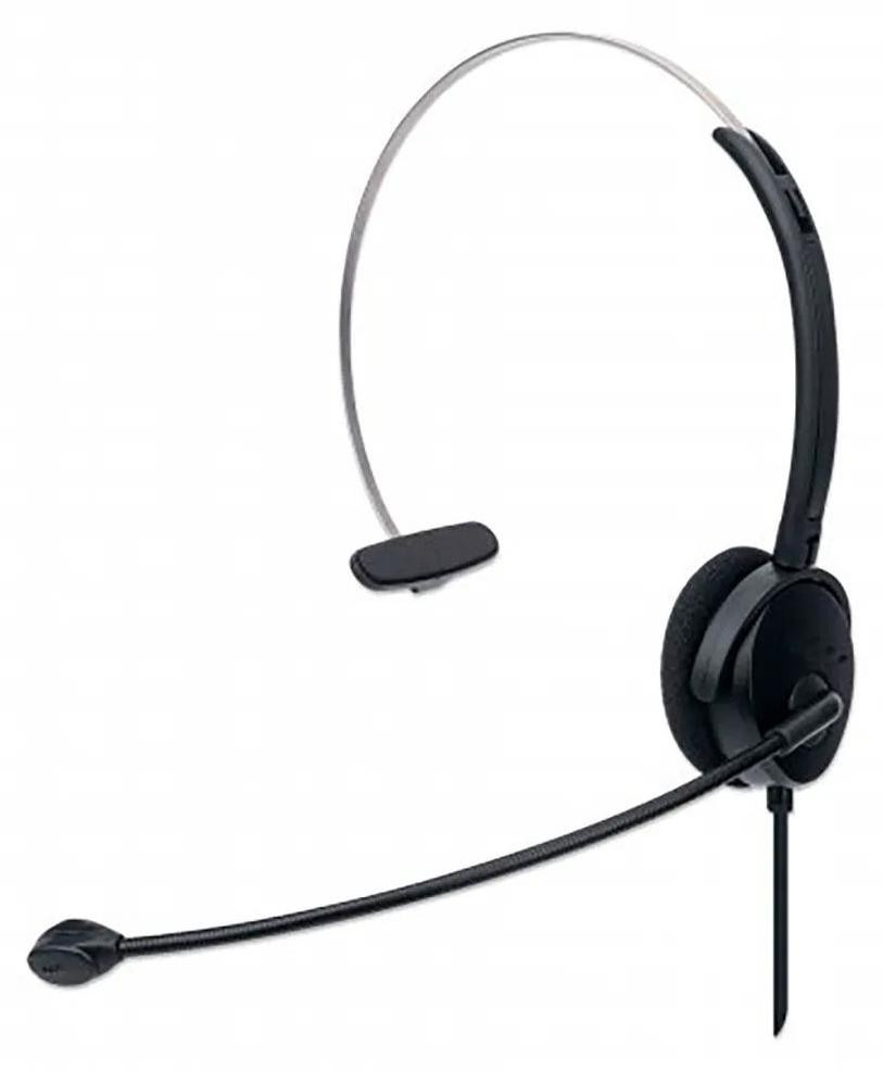Manhattan Mono USB-Headset met On-Ear Design 179867