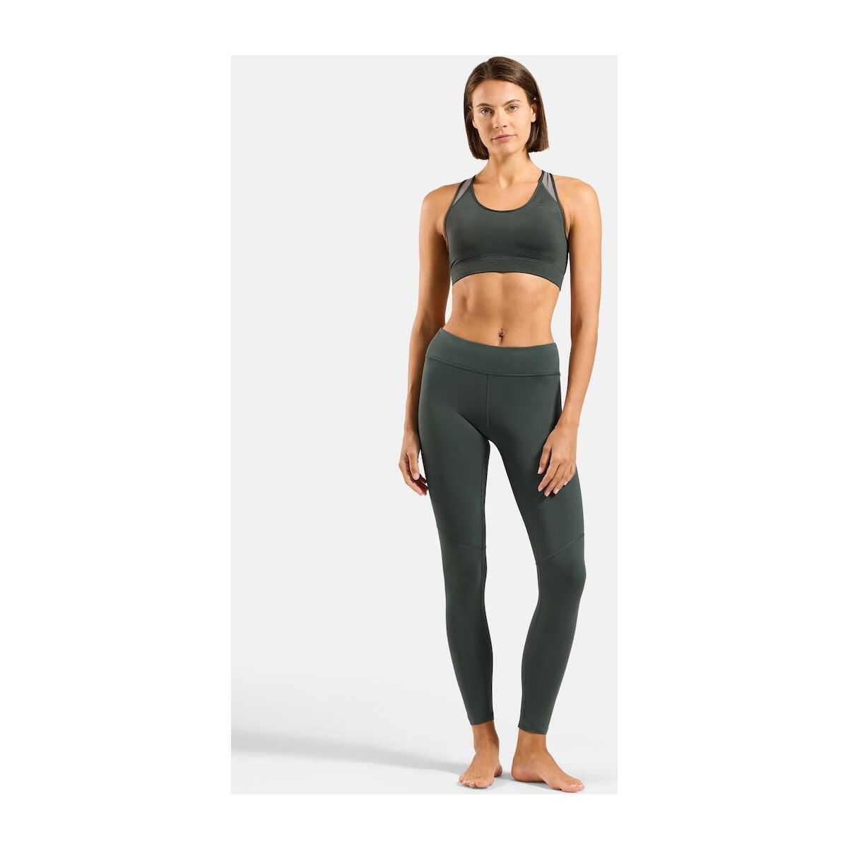 Odlo The Medium-support Sports Bra urban chic - shadow (11005) XS 131521-11005-XS