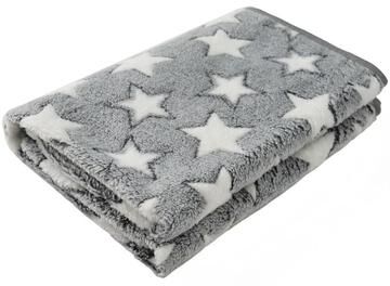 Uplifted Finds Plush Thermal Winter Pet Blanket gray Star s