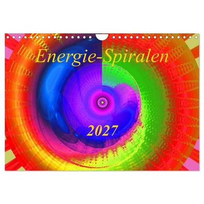 Energie-Spiralen 2027 (Wandkalender 2027 DIN A4 quer), CALVENDO Monatskalender