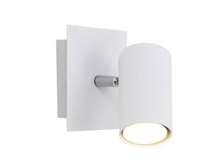 TRIO\, Spot\, Marley 1xGU10\, Max.35\,0 W Corps: Metal\, Blanc L:12\,0cm\, L:12\,0cm\, H:15\,0cm IP20\,Montage Au Mur