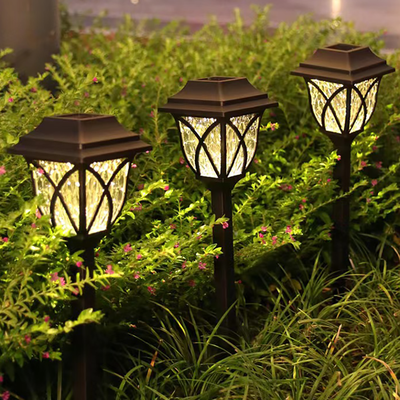 Multicon Wholesale Hub Miflame LED Solar Lawn Lights Outdoor, Waterproof Pathway Lamps, Warm Light For Villa Courtyard Landscape Decoration Miflame LED Solar Lawn Lights Outdoor, Waterproof Pathway Lamps, Warm Light For Villa Courtyard Landscape Decoratio