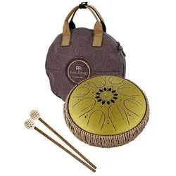 Meinl Medium Octave Steel Tongue Drum - C Major - Gold, Perkussion, Gold