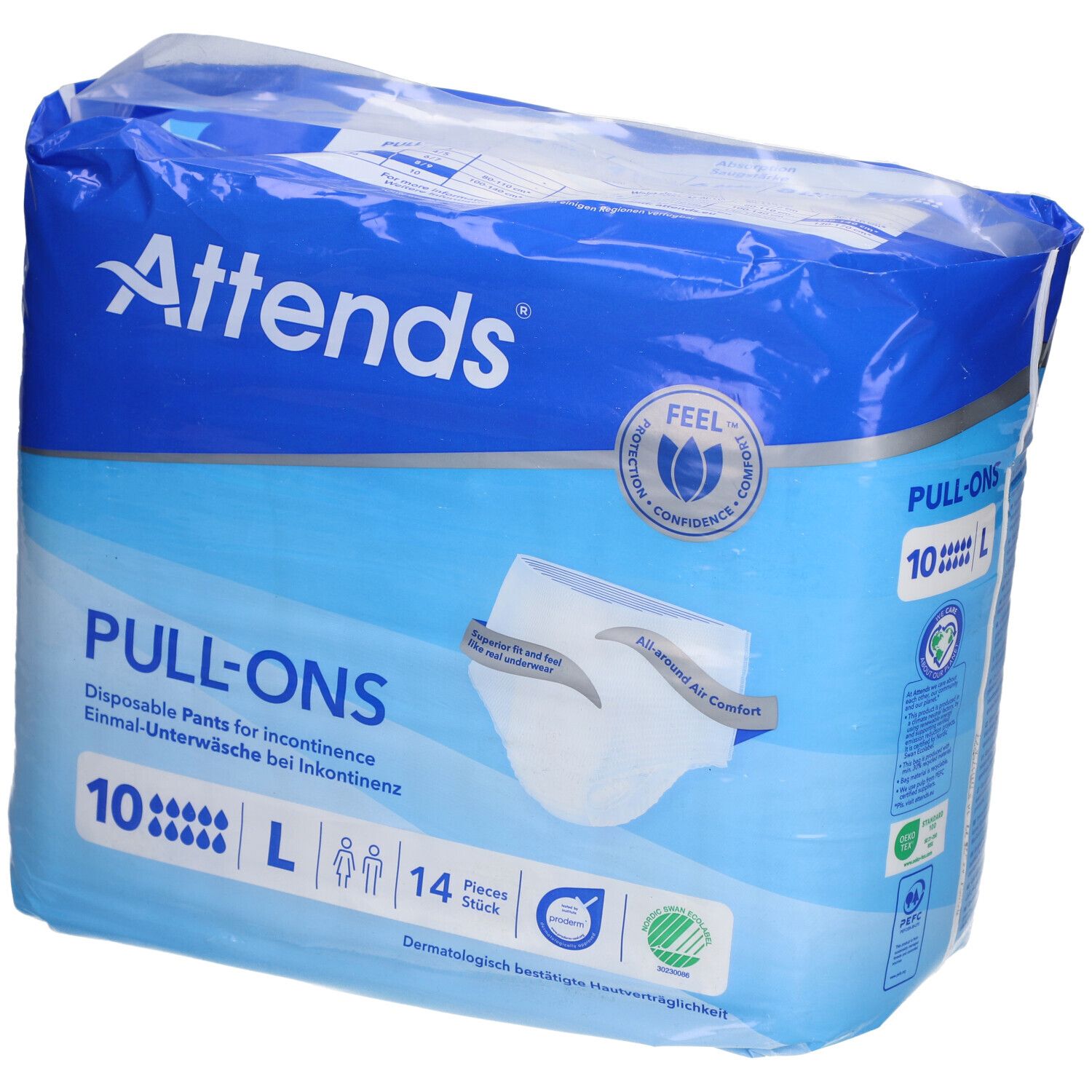 Attends Pull-Ons 10 L 14 St Windeln
