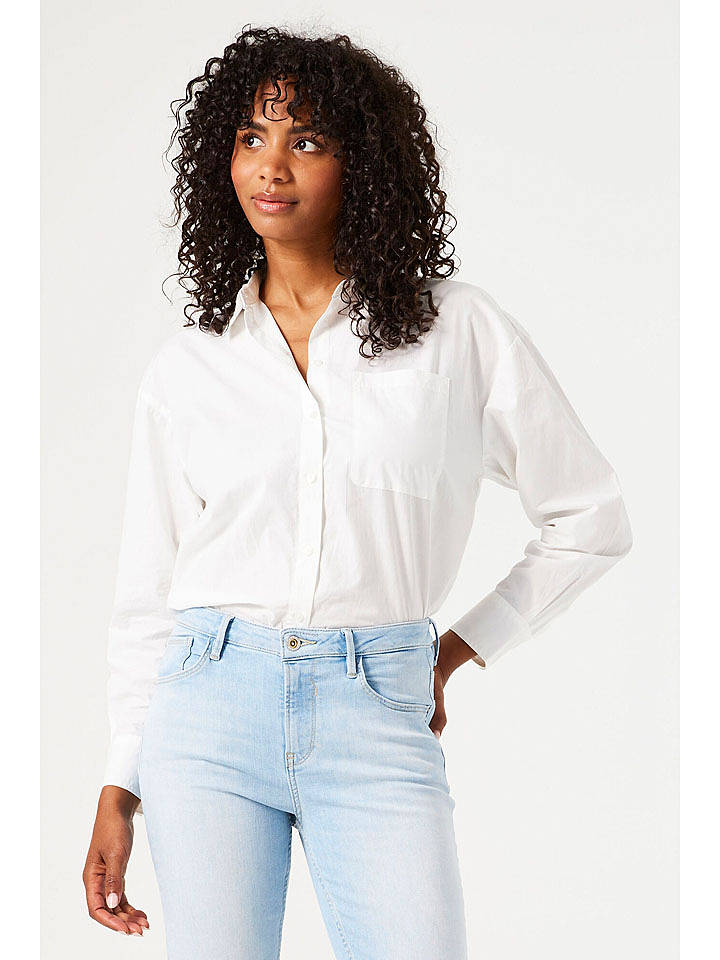 Garcia Bluse in Weiß - S