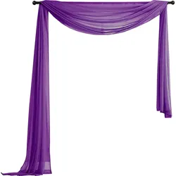 QUERBEHANG 1ER SET HxB 140x600 Lila
