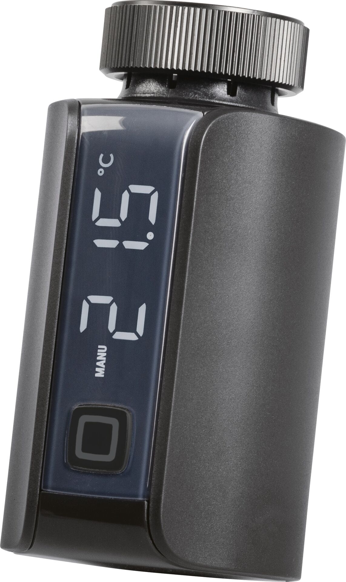 HOMEMATIC IP Heizkörperthermostat "Evo", grau (anthrazit), B:11,4cm H:9,7cm T:12,2cm, Heizkörperthermostate, M30 x 1,5 (z.B.Oventrop, Danfoss), erfordert Homematic IP Access Point, Heizkörperthermostat