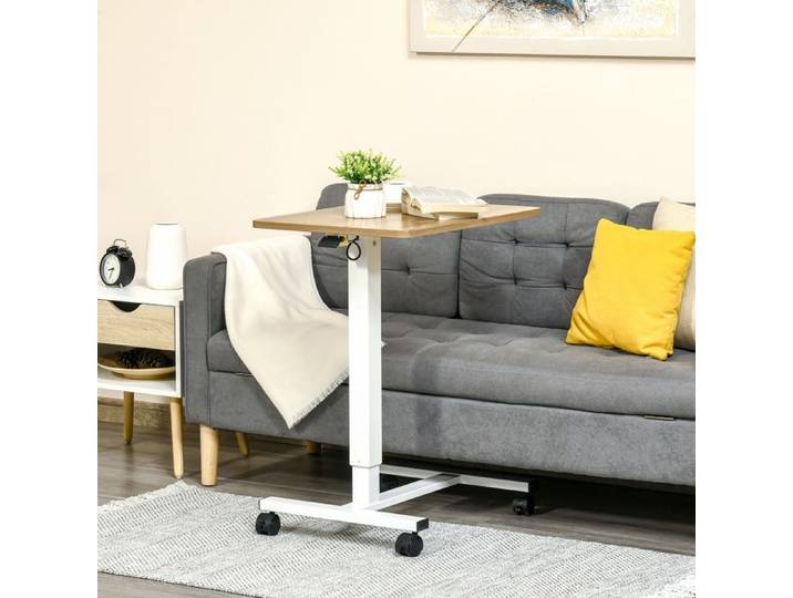 Bureau réglable en hauteur avec roulettes 70-110 cm FloraGrace