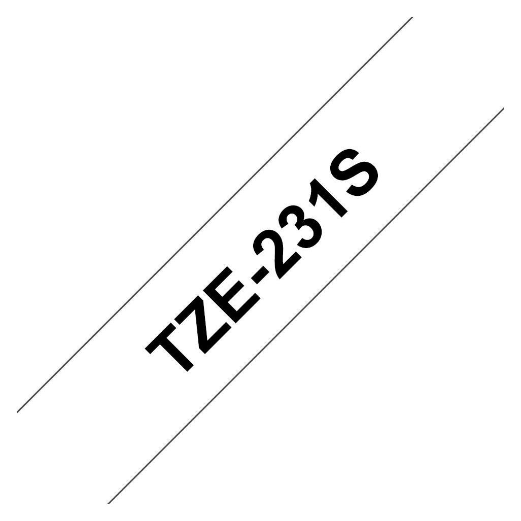 Brother TZE-231S (Schwarz) (TZE231S)