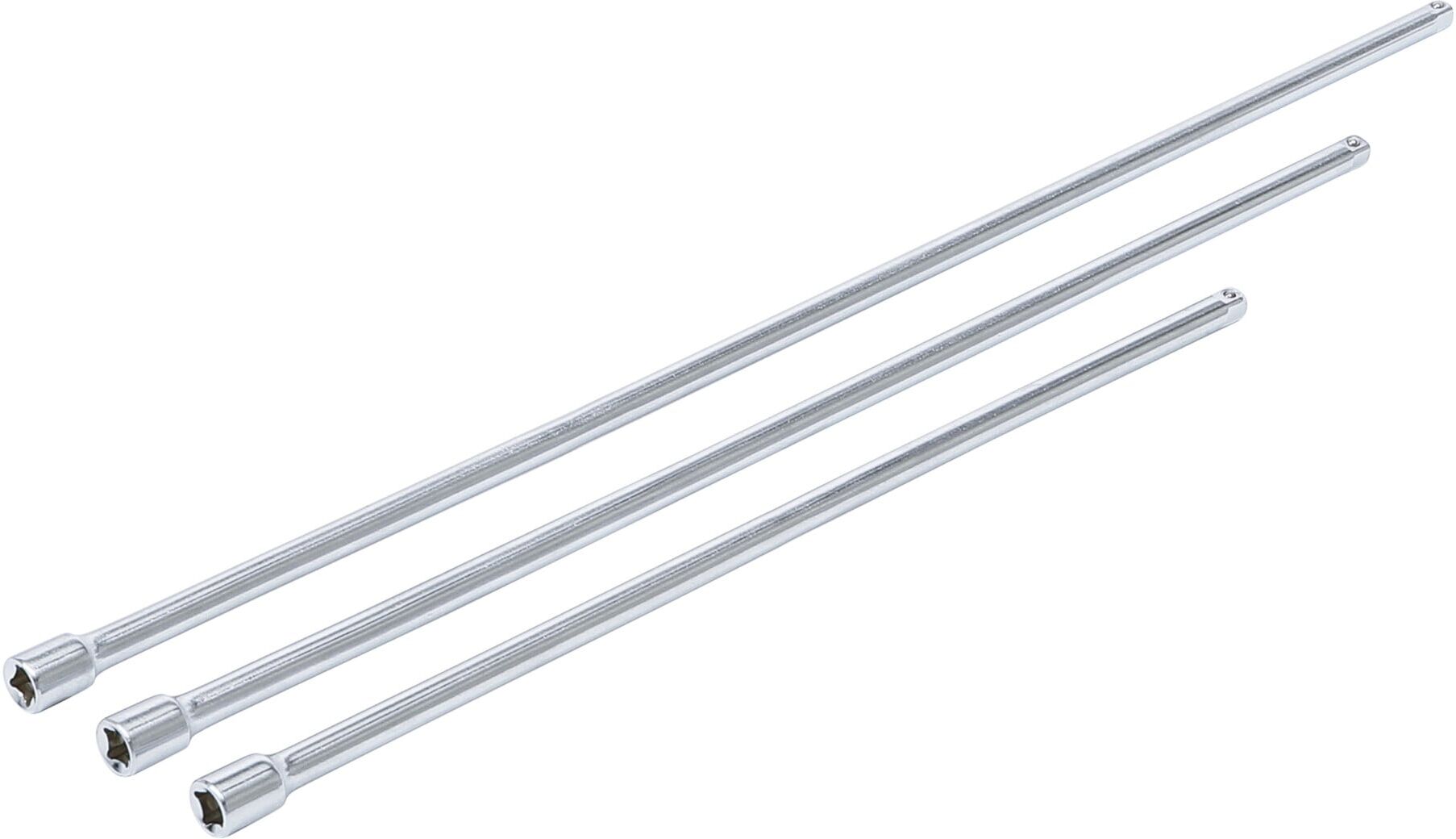BGS Do it yourself Verlängerungs-Satz 6,3 mm (1/4") 300 / 380 / 450 mm 3-tlg. (92235)