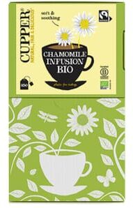 Cupper Infusão Camomila Bio 250 Unds