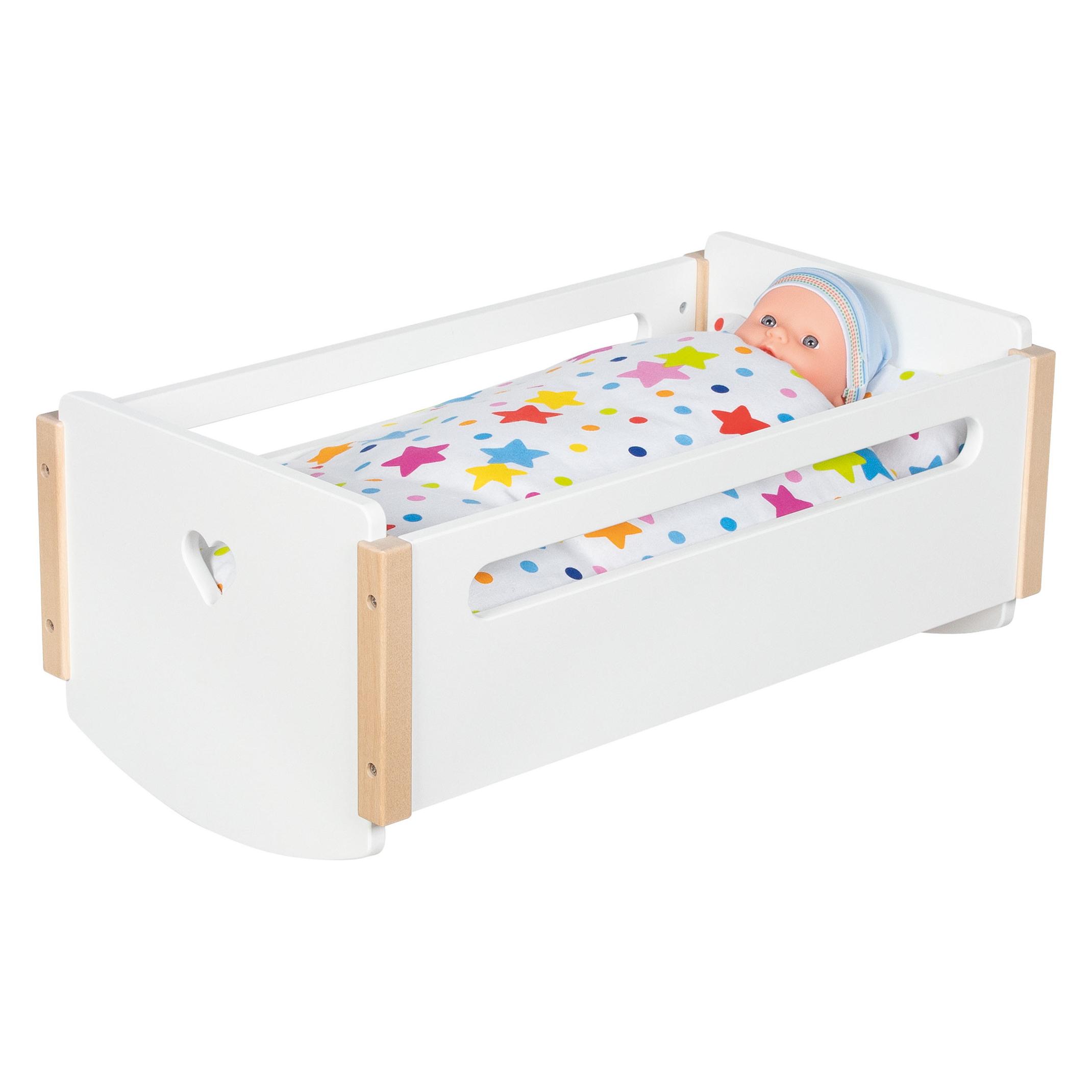 Goki Puppenwiege Herz (51432)