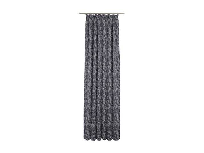 adam Flower Cuvée Light/Vorhang 145x145/Kräuselband/indigo