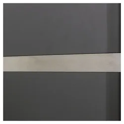 TraumGarten SYSTEM Blende für Lichtleiste einseitig Edelstahl V2A 180 cm