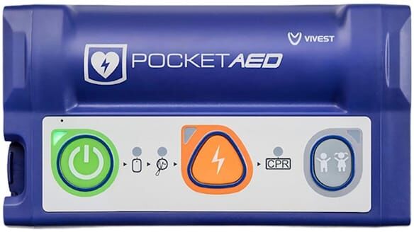HjÃ¤rtstartare VIVEST Pocket 3 laddbar