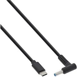 INLINE USB-C zu HP Notebook (rund/klein) Ladekabel, 2m