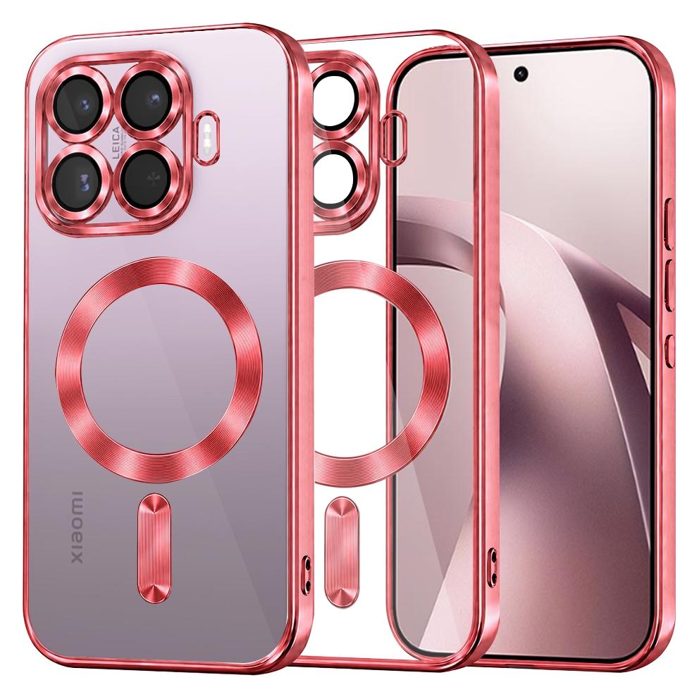 Techsuit - Luxury Crystal MagSafe - Xiaomi 17T - Red (Xiaomi 17T) (76520976)