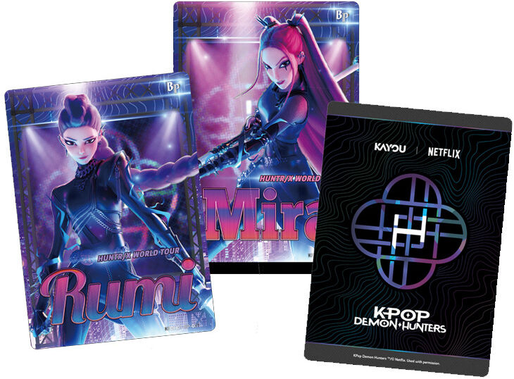 Kayou Limited JCC KPop Demon Hunters Collectible Trading Cards Energy Edition - Display 12 boosters