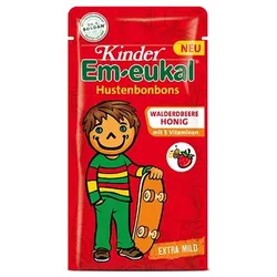 EM-EUKAL Kinder Bonbons Walderdbeere-Honig zh. 75 g