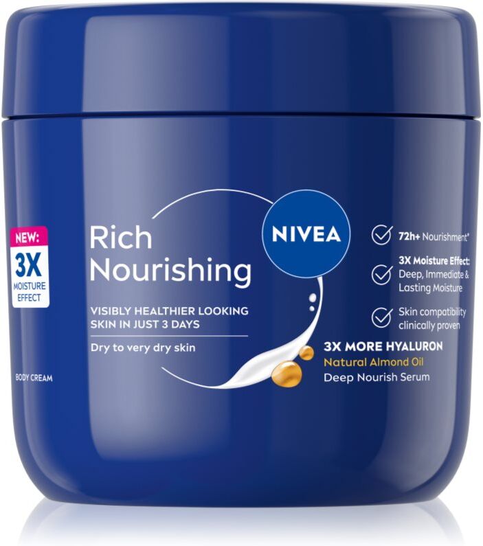 NIVEA Rich Nourishing crème pour le corps nourrissante 400 ml
