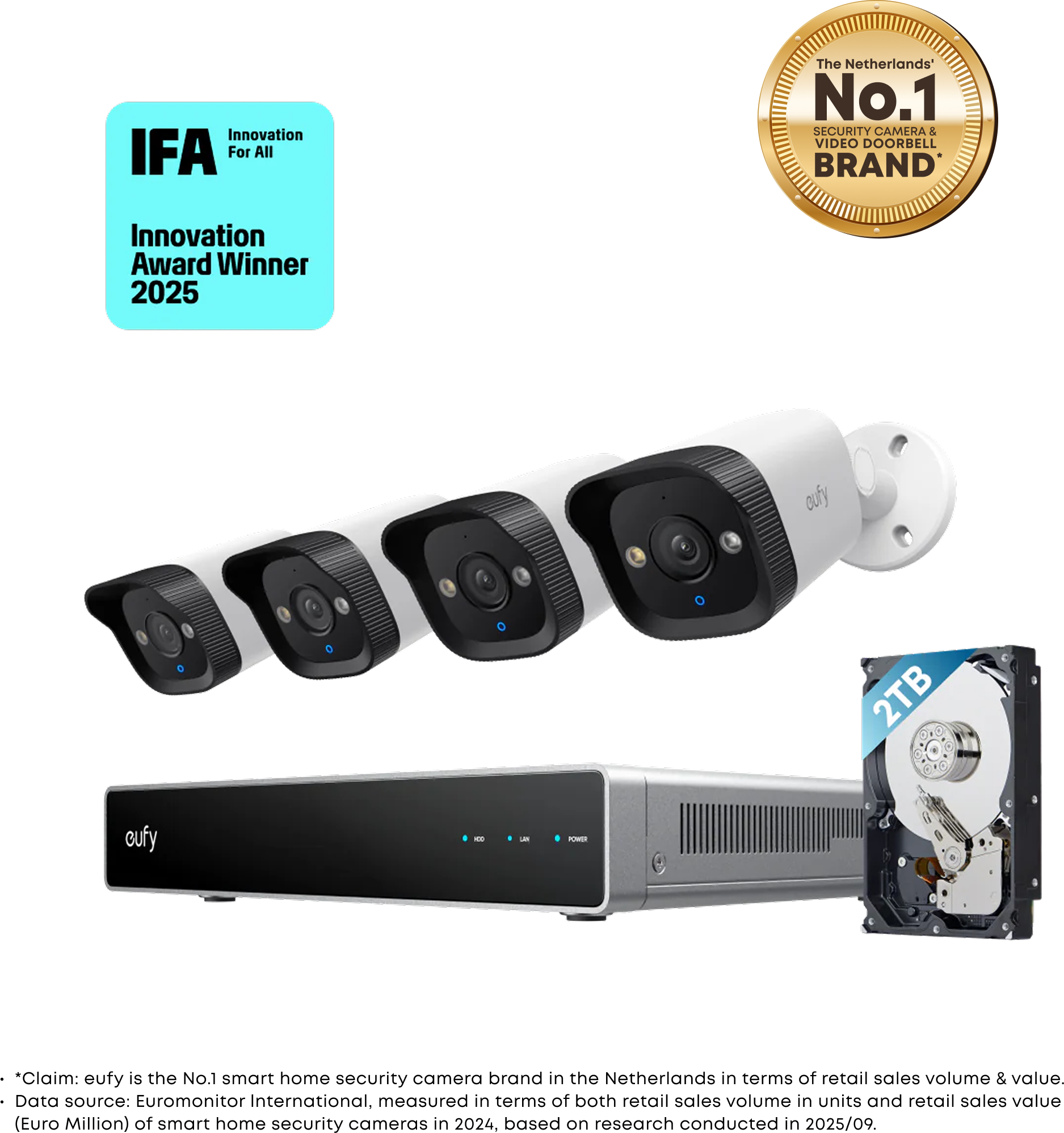 eufy PoE NVR Security System E40