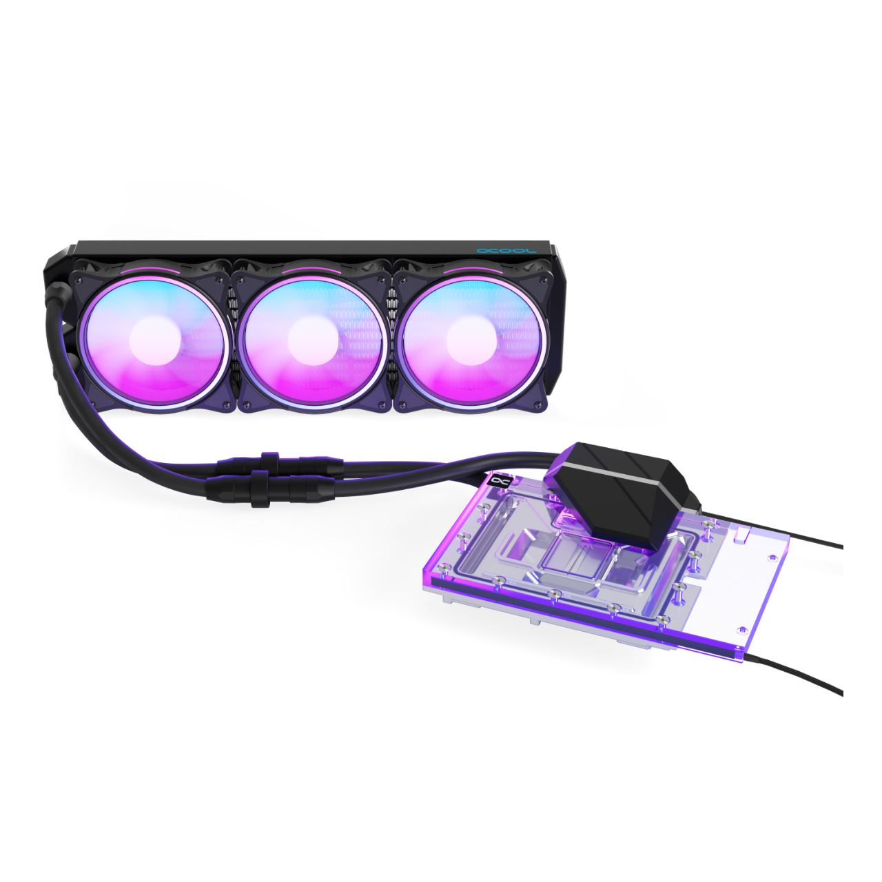 Alphacool Eiswolf 2 AIO - 360mm RTX 4090 Founders Edition mit Backplate