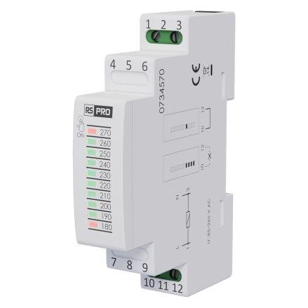 RS PRO Spannungsprüfer 1-phasig, DIN-Hutsch (Spannungsprüfer) (734570)