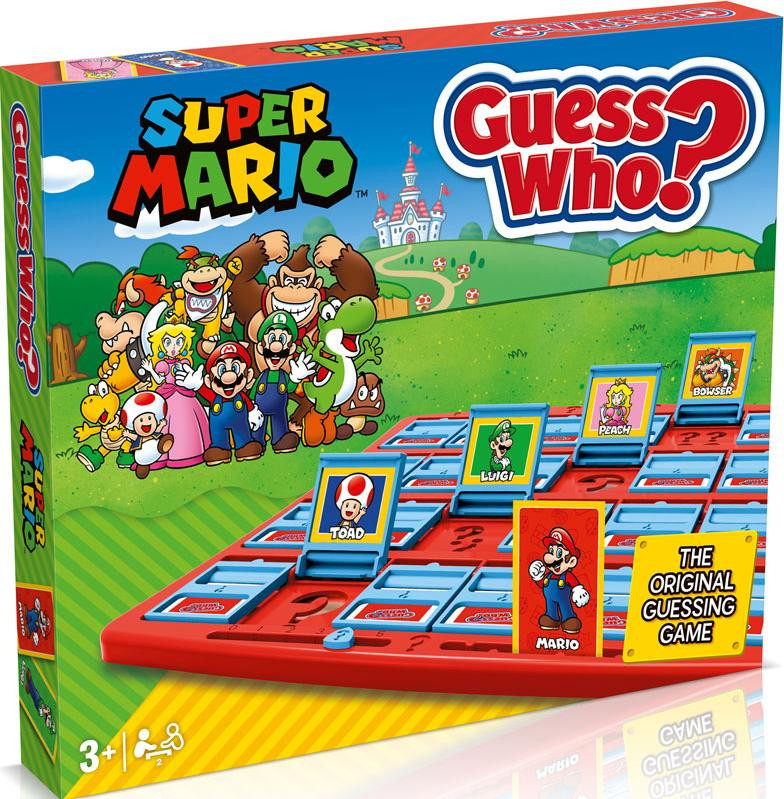 Winning Moves Hasbro Super Mario Raad Wie? Bordspel