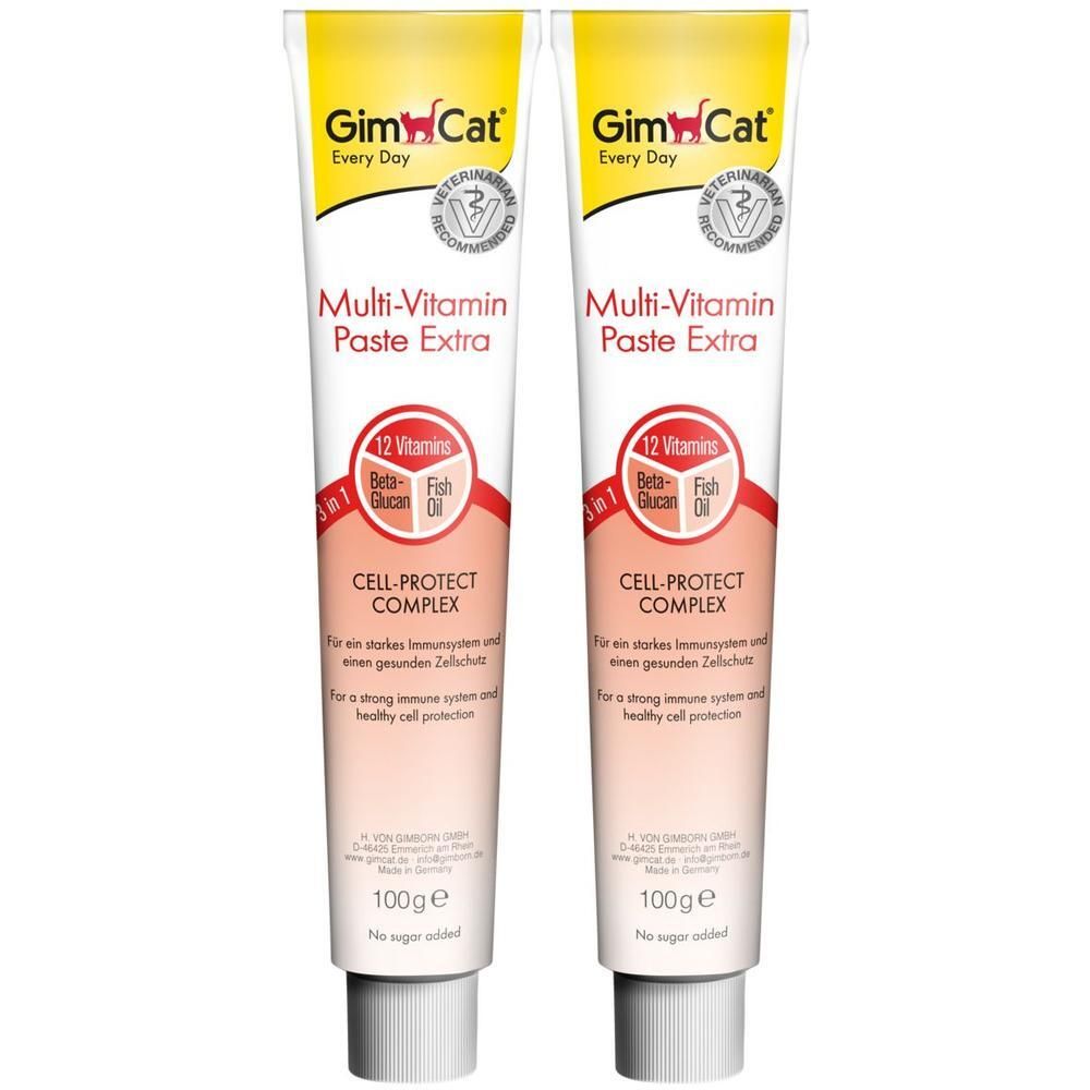 GimCat Multi-Vitamin Paste Extra Doppelpack 2x100 g
