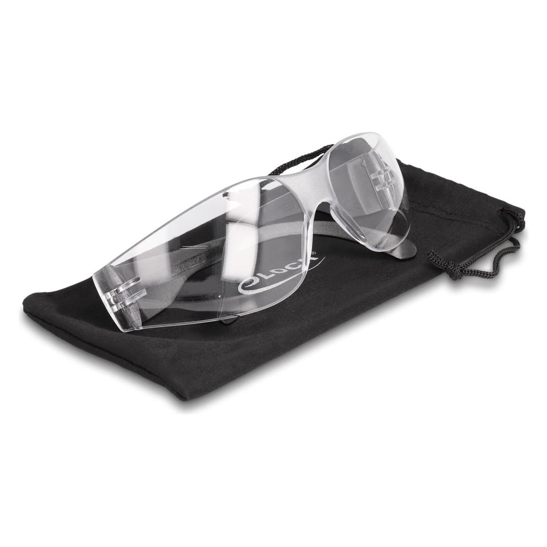 Delock Schutzbrille Sichtscheiben klar, inklusiv Brillentasche Klar (90559)
