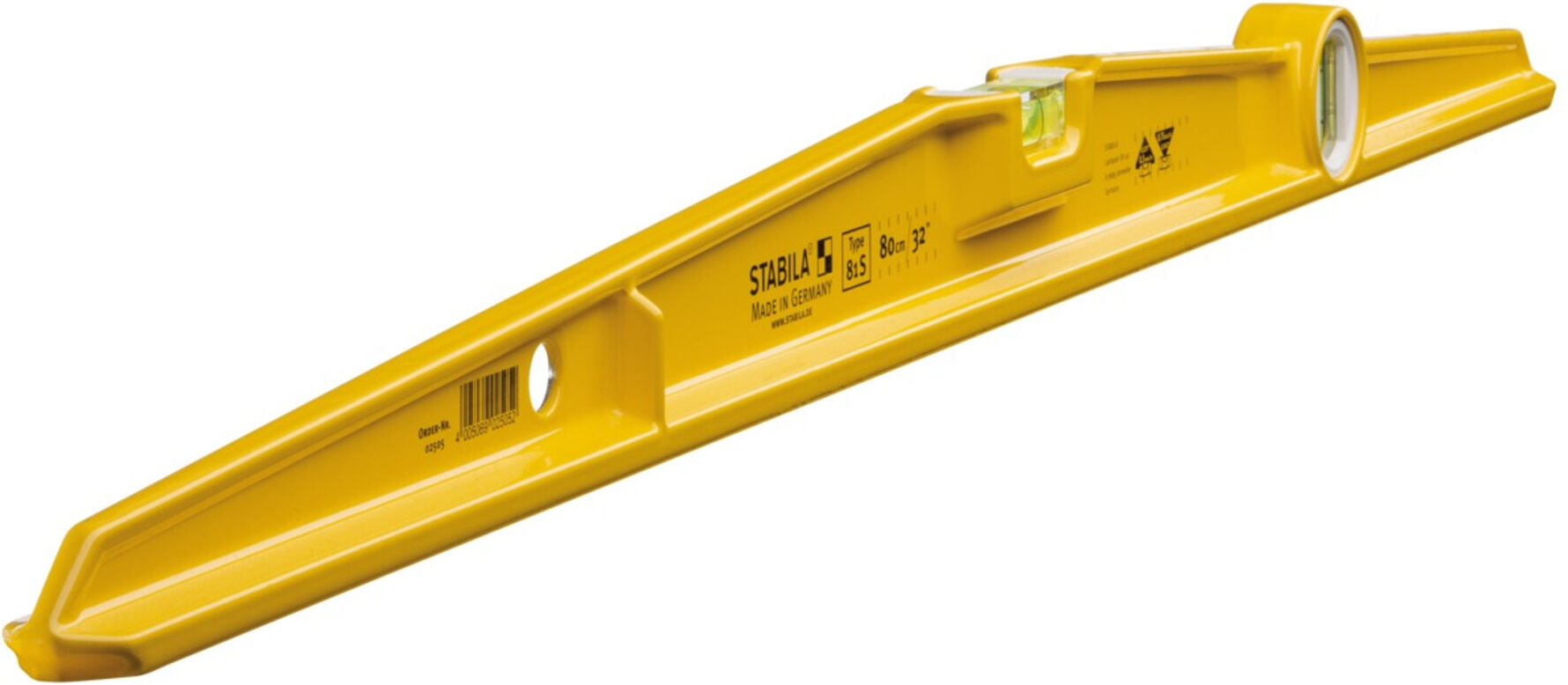 STABILA Wasserwaage Type 81 S 80 cm (02505)