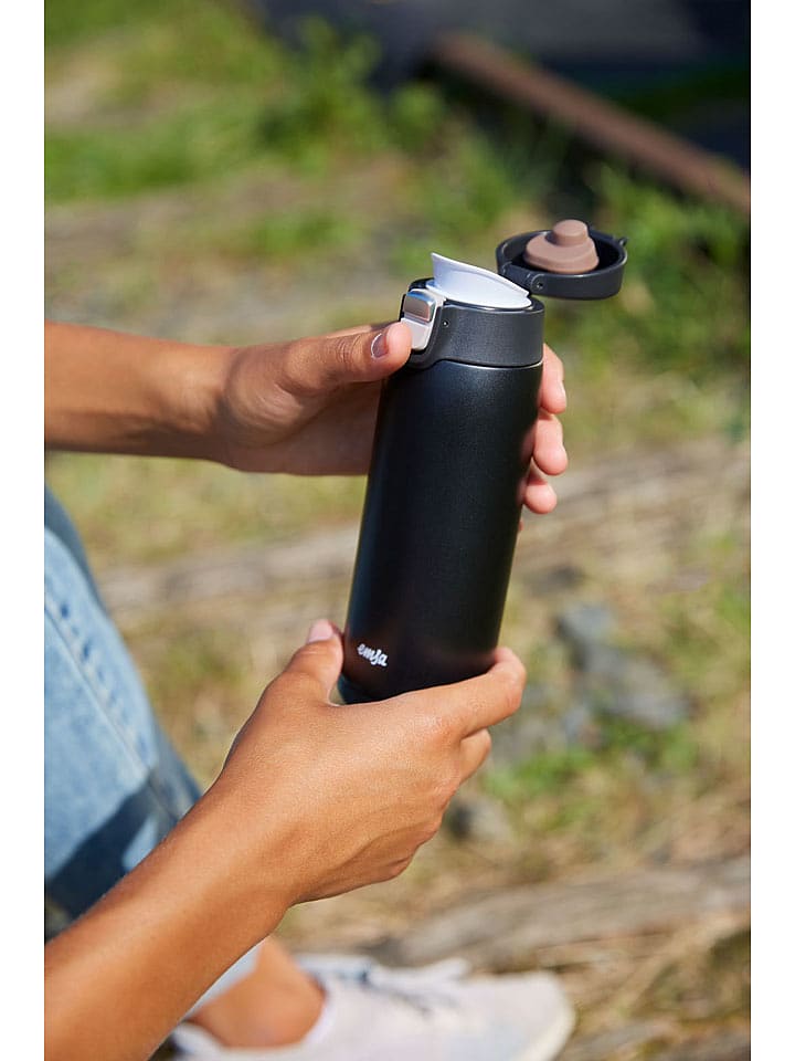 Emsa Thermobecher "Light" in Schwarz - 400 ml - onesize