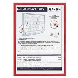 Franken Dokumentenhalter ITSA3M 01 DIN A3 0,32mm mag. rot