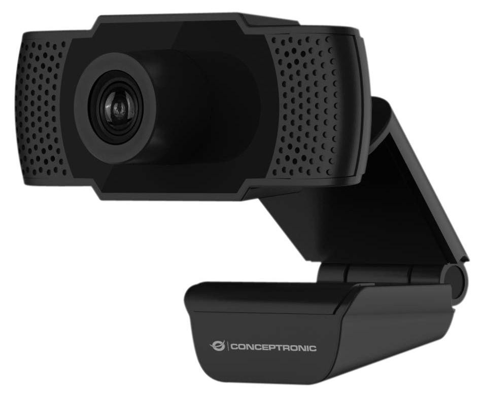 Conceptronic AMDIS01B AMDIS 1080P Full HD Webcam met Microfoon