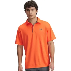 UNDER ARMOUR Tech Poloshirt Herren 847 - fire/pitch gray L