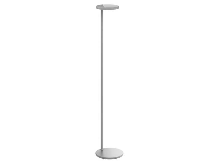 Lampe sur pied Oblique F 2700K Glossy Grey - FLOS Oblique Floor Flos Architectural - Salon / séjour - Métal - À ampoule unique