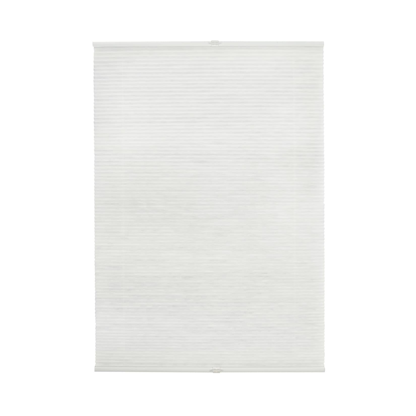 Ondeco Wabenplissee verspannt Klemmträger ohne Bohren Klemmfix Blickdicht Sonnen-Schallschutz Farbe: weiss, Größe: 80x210 cm
