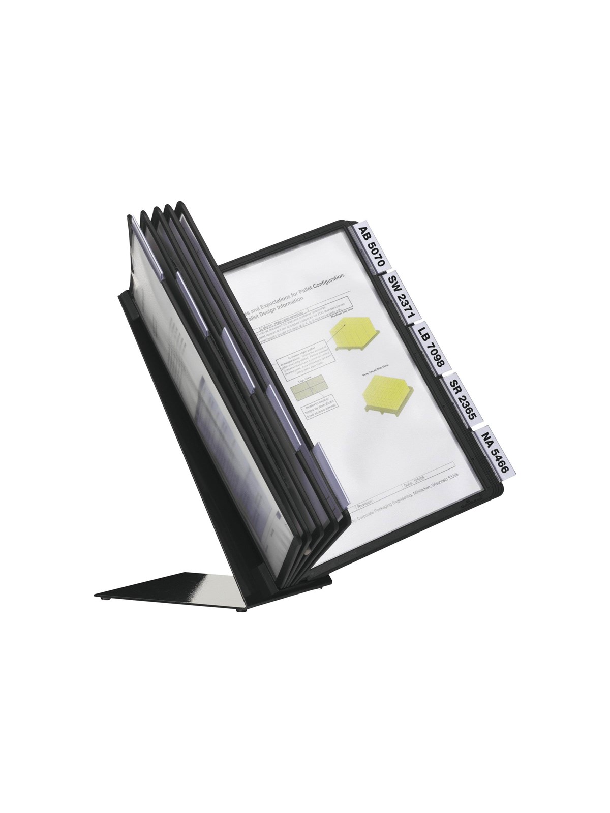 DURABLE Sichttafelsystem VARIO TABLE 10