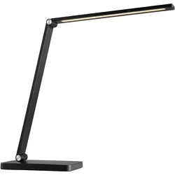 Brilliant, Tischlampe, LED-Akku-Tischleuchte Lomina, 6W, 550lm, CCT, dimmbar, schwarz (550 lm)
