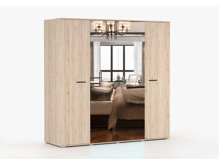 Drehtürenschrank BARI 200 cm San Remo Sand San Remo Sand