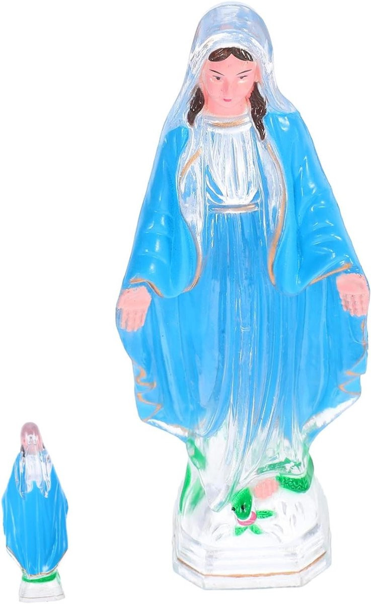 Maria Beeldje Moeder Maria Blauw - 153 cm