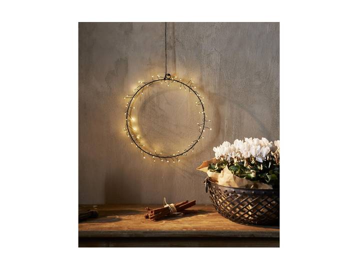 Dekokranz LED-Weihnachtskranz , gold, Ø:30cm, PARFORCE TRADITIONAL HUNTING, Dekokränze, Dekokranz