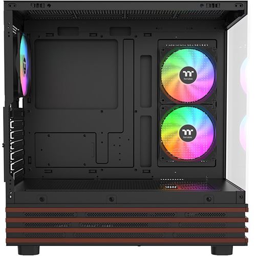 Thermaltake View 270 Plus WS ARGB Midi Tower ohne Netzteil schwarz/braun