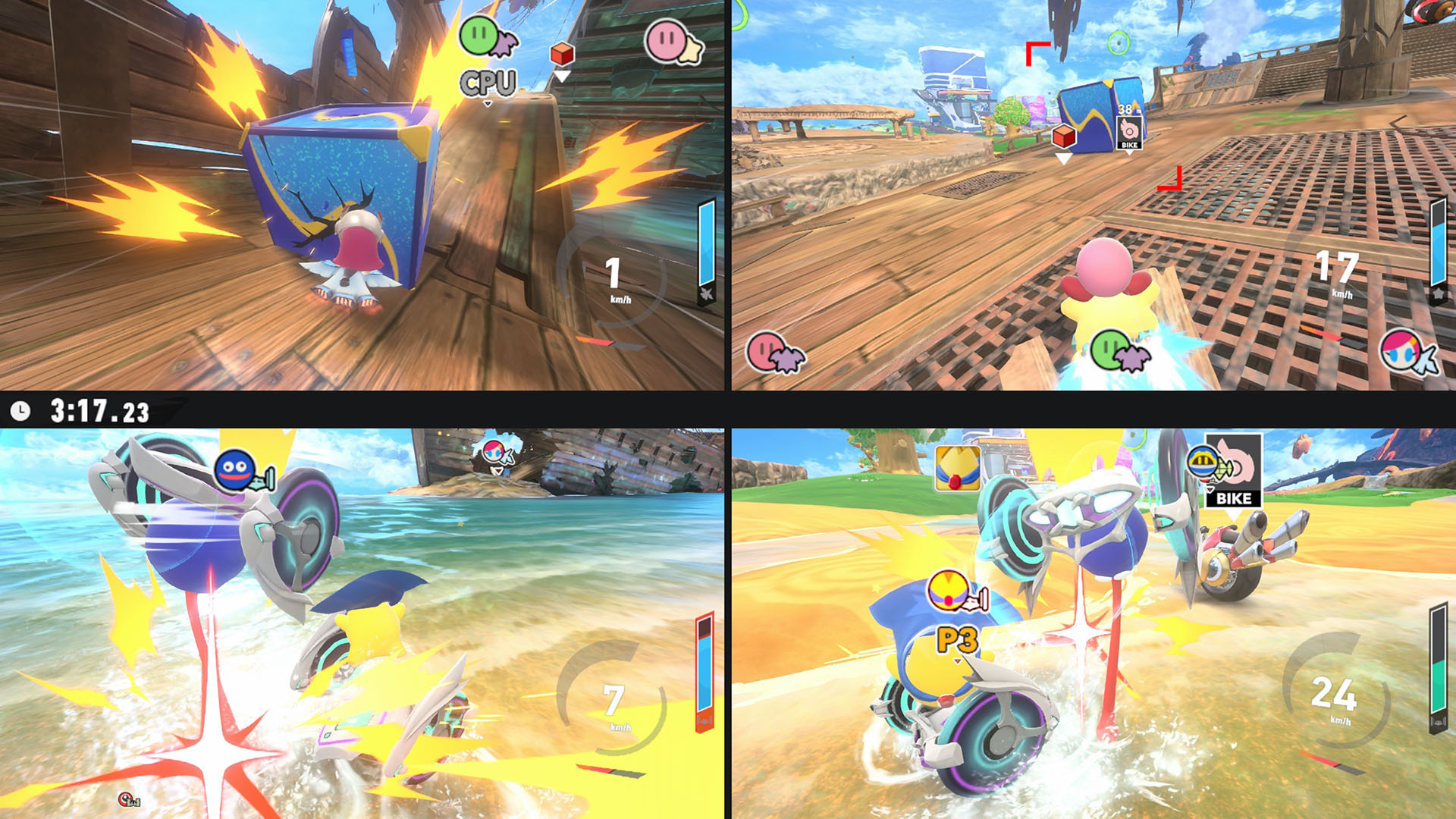 SWITCH Spielesoftware "Kirby Air Riders", transparent (weiß, neutral), Nintendo Switch 2, Spielesoftware, Spielesoftware