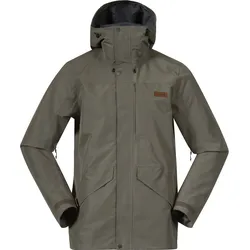 Bergans Herren Nordmarka 2L Regenjacke - L - Green Mud