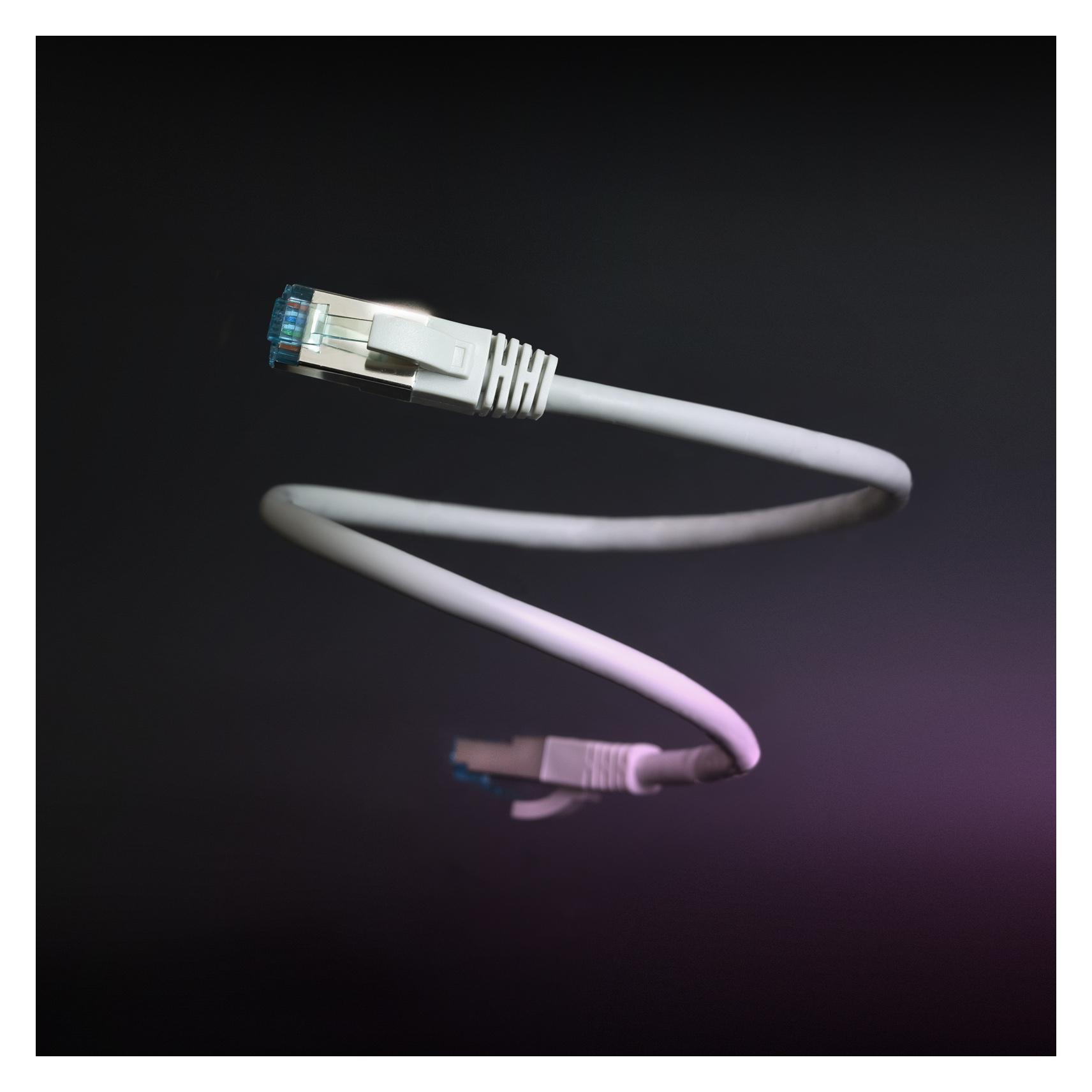 Nanocable 10.20.1710 Netzwerkkabel Grau 10 mCat.7 Rohkabel SF/UTP (S-FTP) (SF/UTP, CAT7, 10 m) (10.20.1710)