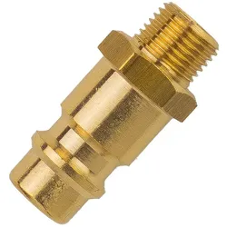 Pneumatik Stecknippel DN 7,2 AG 1/8 Messing gerade für Druckluft ES 18 NA