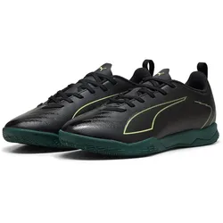 PUMA Ultra 6 Play IT Fußballschuhe Kinder 02 - PUMA black/fizzy light/green terrain 31