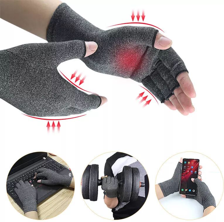 INF Fingerlose Kompressionshandschuhe 1 Paar M